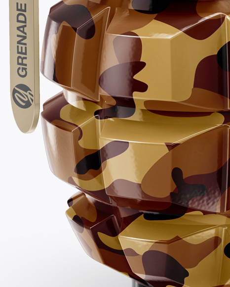 F1 Grenade Mockup