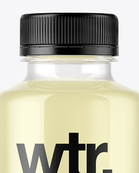 Lemonade Bottle Mockup In Bottle Mockups On Yellow Images Object Mockups