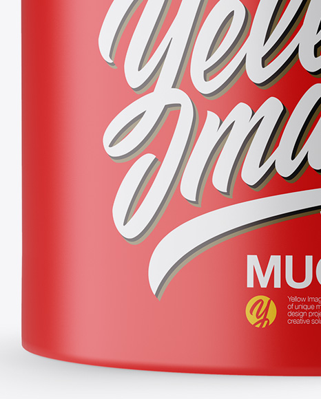Matte Mug Mockup PSD #2
