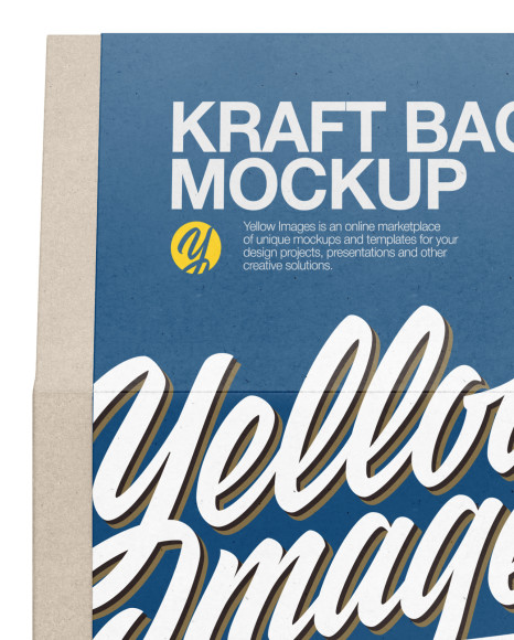 Kraft Paper Box W/ Almonds - Front View - Free Download Images High