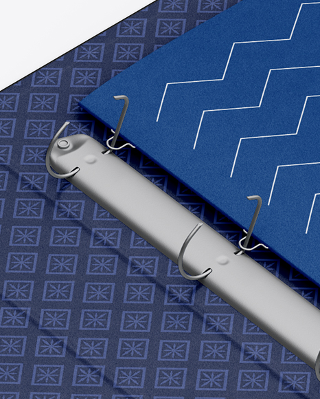 Folder With Brochure Mockup   Half Side View PSD #1