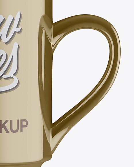 Metallic Cup Mockup PSD #1