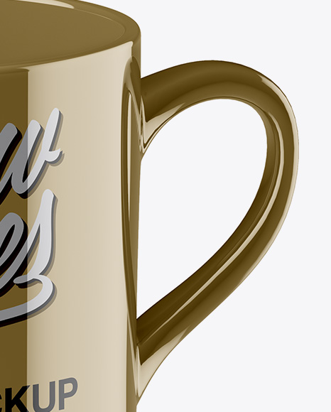 Download Metallic Mug Psd Mockup Yellowimages