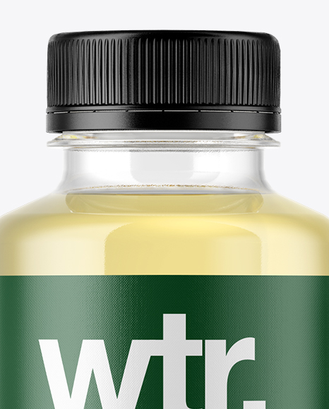 Grape Juice Bottle Mockup PSD #1