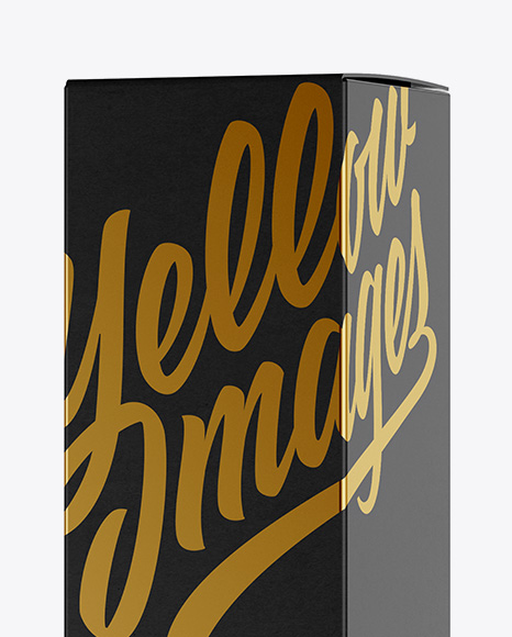 Paper Box Mockup   Halfside View PSD #2