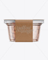 Download 200g Plastic Cup in Kraft Wrap W/ Almonds Mockup in Cup & Bowl Mockups on Yellow Images Object ...