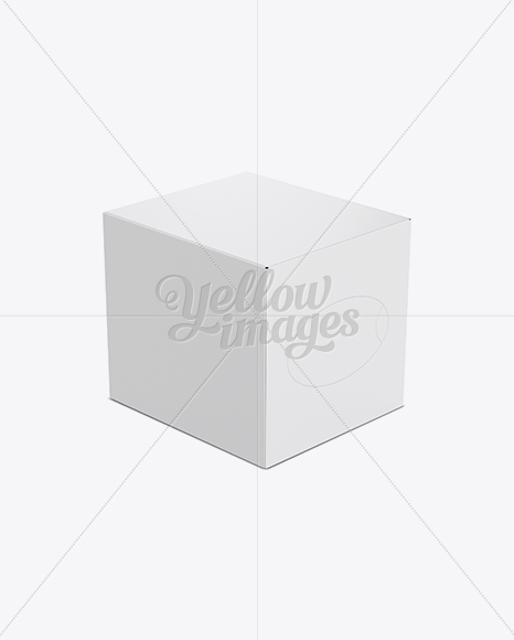 Download Tissue Box Mockup - Front 3/4 View (High-Angle Shot) in Box Mockups on Yellow Images Object Mockups