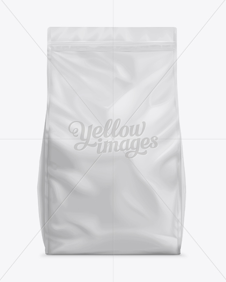 Free 46lb Cat Litter Bag Mock-Up - Front View Bag & Sack Mockups