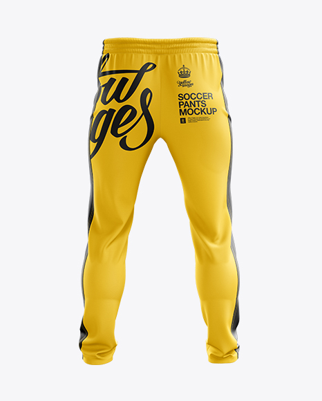 Download Free Soccer Pants Mockup - Back View (PSD) - The Best Free ...