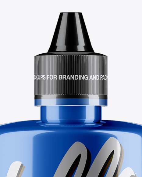 375ml Metallic Bottle Mockup PSD #2