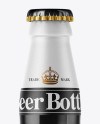 500ml Amber Glass Stout Beer Bottle Mockup