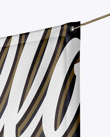 Matte Vinyl Banner Mockup