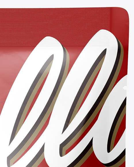 Matte Food Bag Mockup PSD #2