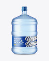 20l Plastic Water Bottle Mockup
