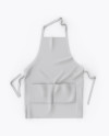 Apron Mockup Top View In Apparel Mockups On Yellow Images Object Mockups