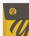 Paper Envelope With String Closure Mockup