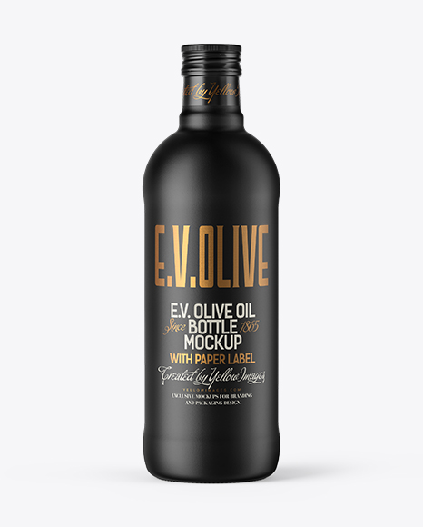 Download 750ml Ceramic Olive Oil Bottle Mockup In Bottle Mockups On Yellow Images Object Mockups