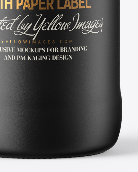 750ml Ceramic Olive Oil Bottle Mockup In Bottle Mockups On Yellow Images Object Mockups