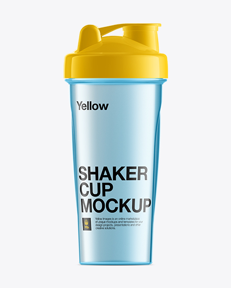 Download Blender Bottle Mockup In Cup Bowl Mockups On Yellow Images Object Mockups PSD Mockup Templates