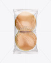 Download Hamburger Buns 4 Pack Mockup In Flow Pack Mockups On Yellow Images Object Mockups