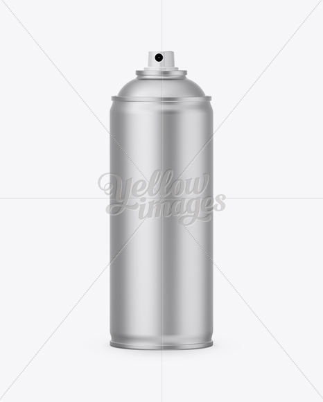 Download Aluminum Spray Can Without Cap Mockup In Can Mockups On Yellow Images Object Mockups PSD Mockup Templates