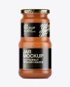 Canned Butternut Squash Puree Jar Mockup