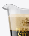 Irish Dry Stout Beer Pitcher Mockup - Free Download Images High Quality