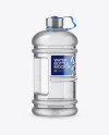 Download 2.2l Gym Water Bottle Mockup - Side View in Bottle Mockups on Yellow Images Object Mockups