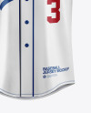 Men's Baseball Jersey Mockup - Front View
