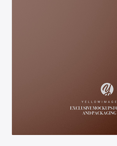 Plastic Clipboard With Paper Mockup   Front View PSD #6