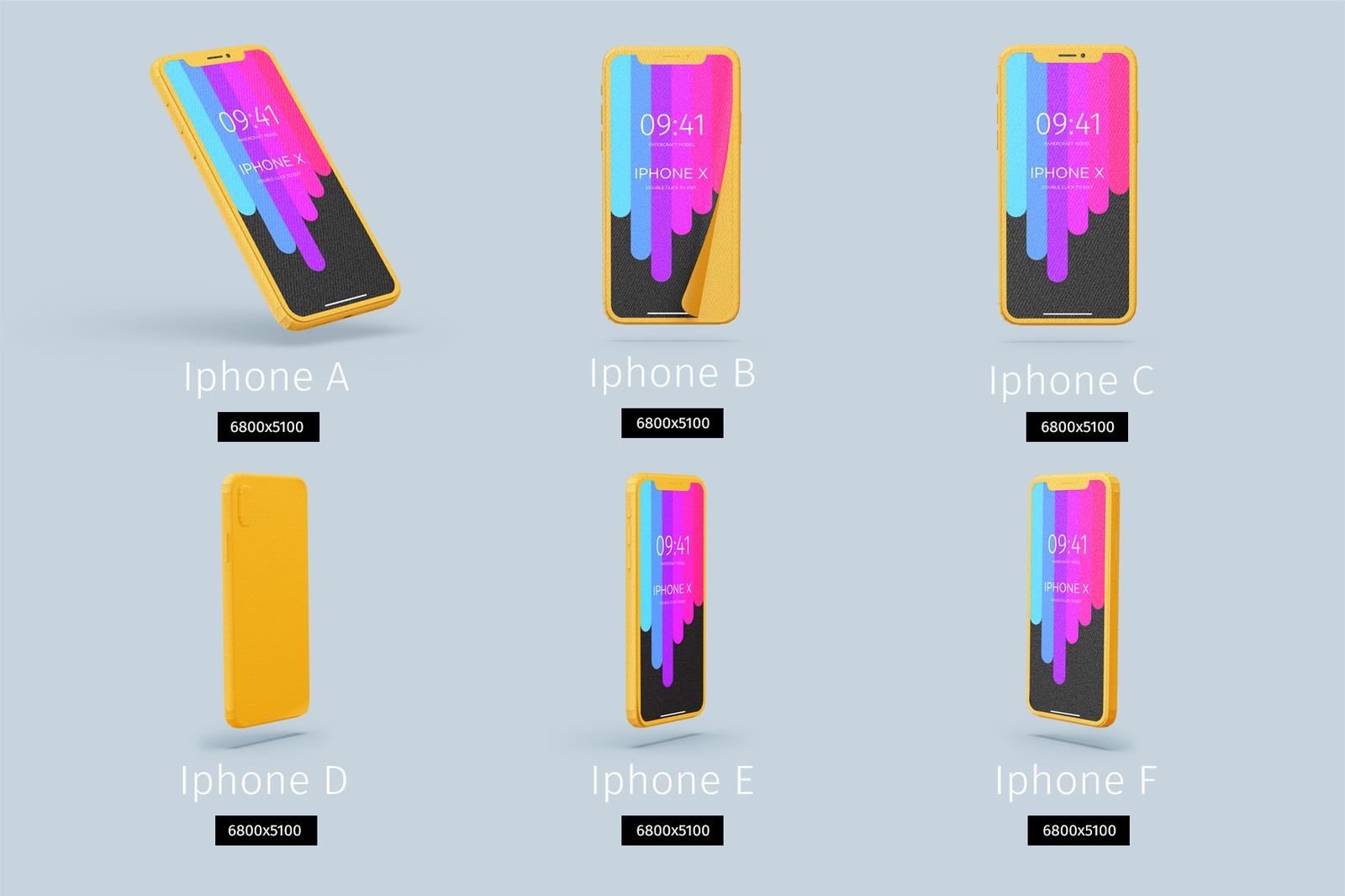 Download Phone Mockup Illustrator Yellowimages