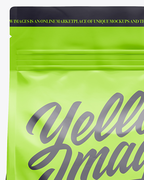 4lb Food Bag Mockup - Front View 4lb Food Bag Mockup - Front View