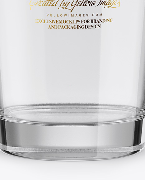 Pint Glass Mock Up, Empty Beer Glasses Mockup