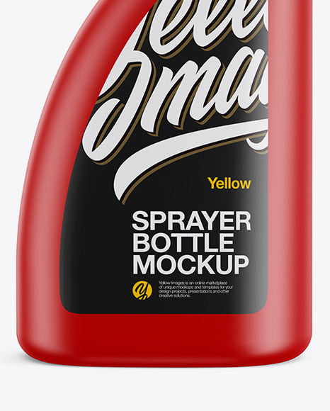 Sprayer Bottle Mockup PSD #1