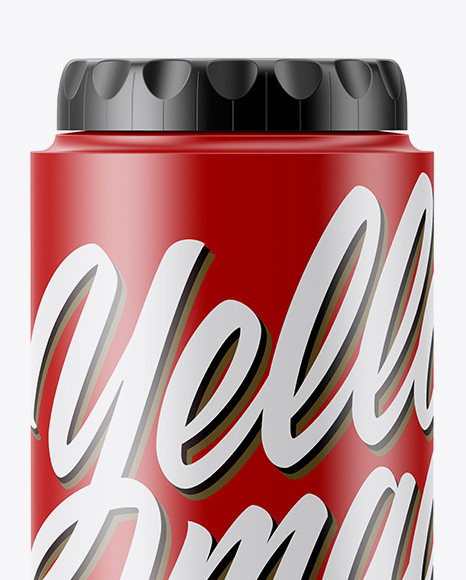 Plastic Bottle Mockup PSD #2