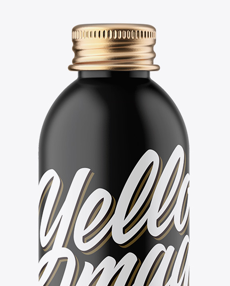 Matte Plastic Bottle Mockup In Bottle Mockups On Yellow Images Object Mockups