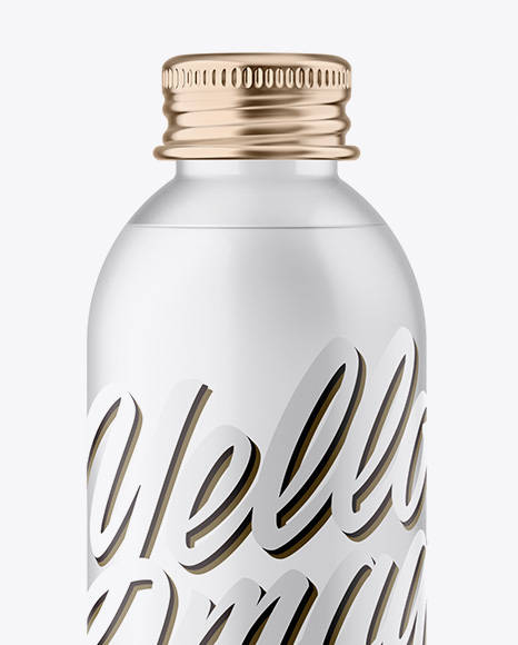 Frosted Bottle Mockup PSD #2