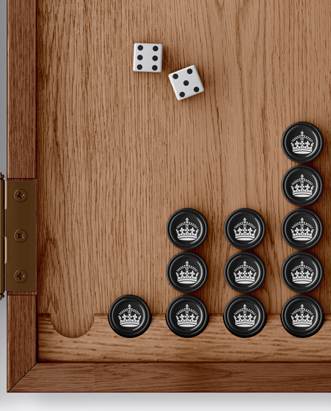 Download Backgammon Mockup Top View In Object Mockups On Yellow Images Object Mockups