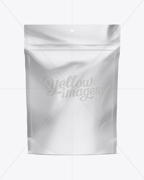 Download Doypack W Zipper Mock Up In Pouch Mockups On Yellow Images Object Mockups