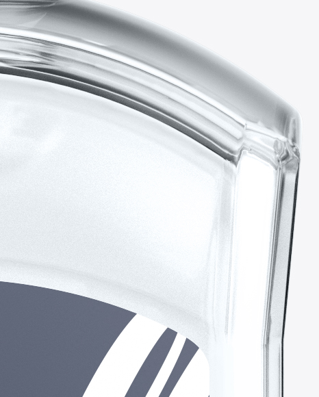 Glass Vodka Bottle Mockup PSD #3