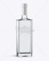 Square Vodka Bottle Mockup - 3/4 View - Free Download Images High