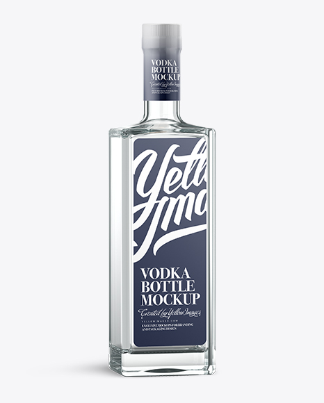 Download Square Vodka Bottle Mockup 3 4 View In Bottle Mockups On Yellow Images Object Mockups Yellowimages Mockups