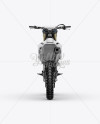 Kawasaki KX 250F Mockup Back View - Free Download Images High Quality