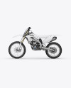 Kawasaki KX 250F Mockup Left Side View
