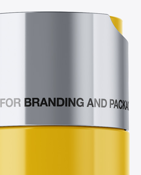Glossy Cosmetic Bottle Mockup PSD #2