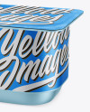 Download Metallic Yoghurt Cup Mockup - Half Side View in Cup & Bowl ... Yellowimages Mockups