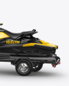 Jet Ski & Toyota Hilux Mockup - Half Side view in Vehicle Mockups on