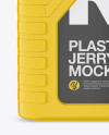 Glossy Plastic Jerrycan Mockup - download high resolution PSD, JPEG