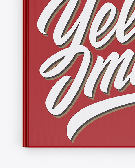 Matte Box Mockup  Top View PSD #2