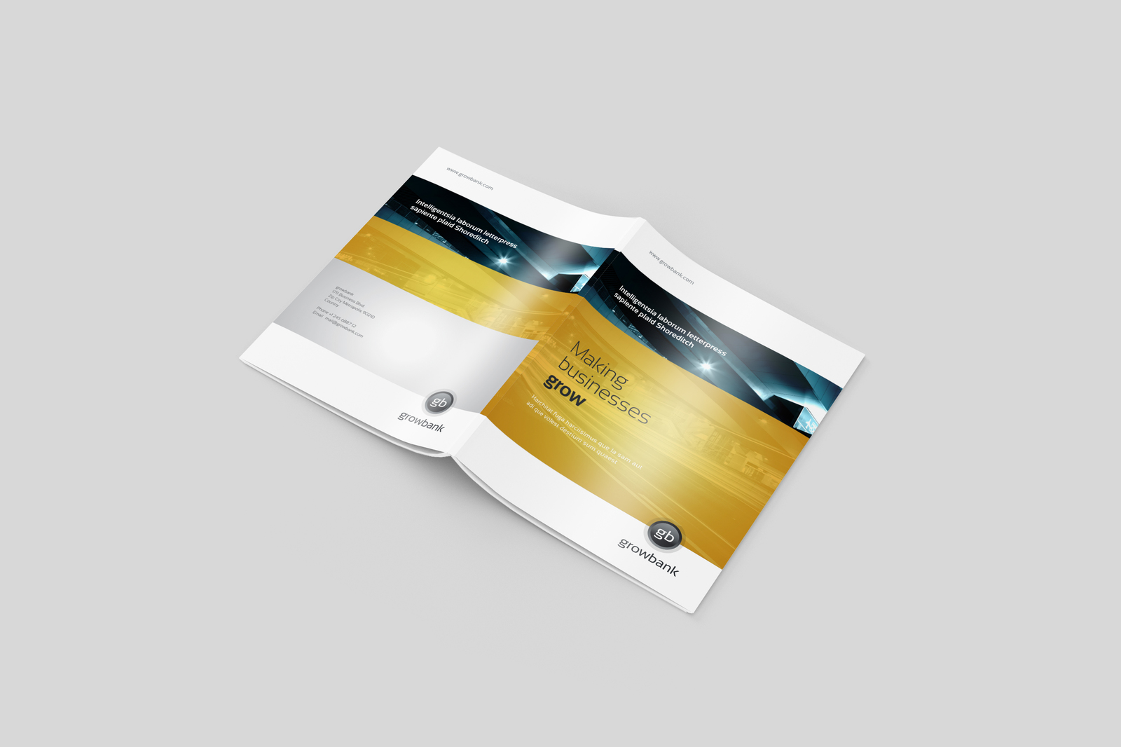 Download Us Letter Magazine Brochure Mockup In Stationery Mockups On Yellow Images Creative Store PSD Mockup Templates